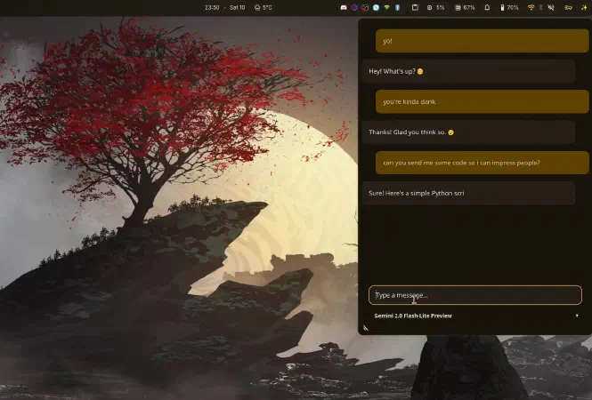Sathi AI Interface