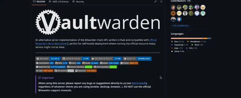 VaultWarden